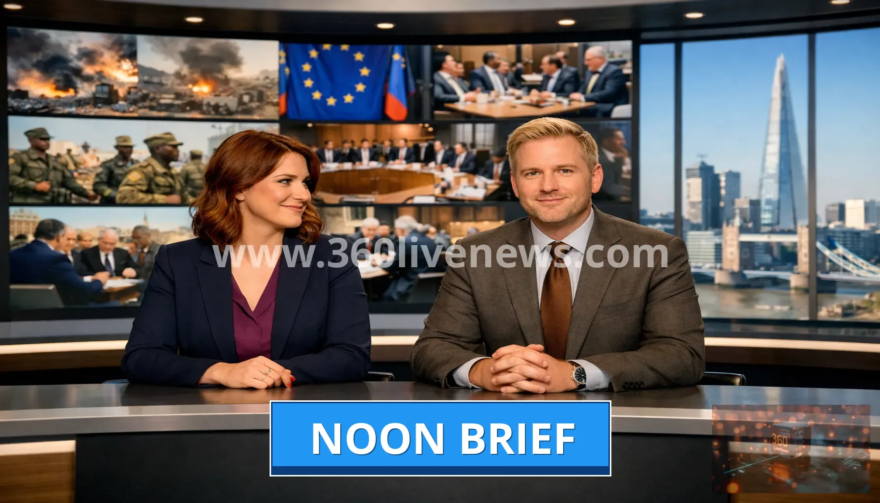 Noontime News Recap: Wildfires, floods and war strikes dominate a tense global noon brief