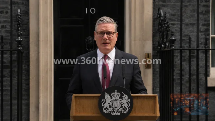 Breaking News: Prime Minister Keir Starmer Resigns Outside 10 Downing Street