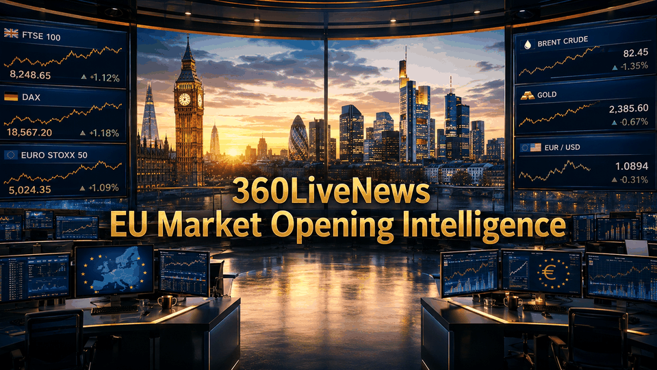 Europe Opens Mixed as Oil and Metals Rally, CAC 40 and Euro Stoxx 50 Slip