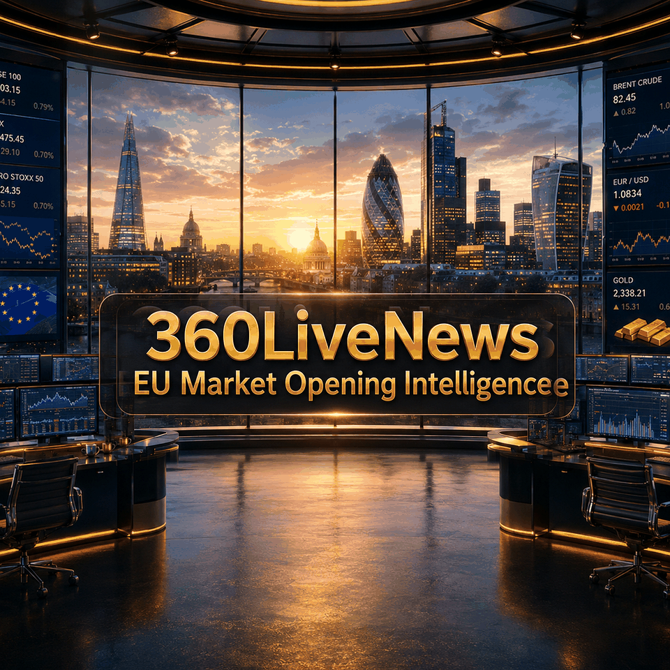 Europe Opens Lower as Commodities, Autos and Metals Lead a Broad Risk-Off Move