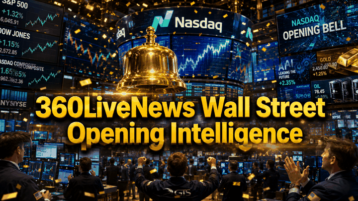 Wall Street Opens Higher as AI Chips, Tech and Commodities Power Broad Risk-On Move
