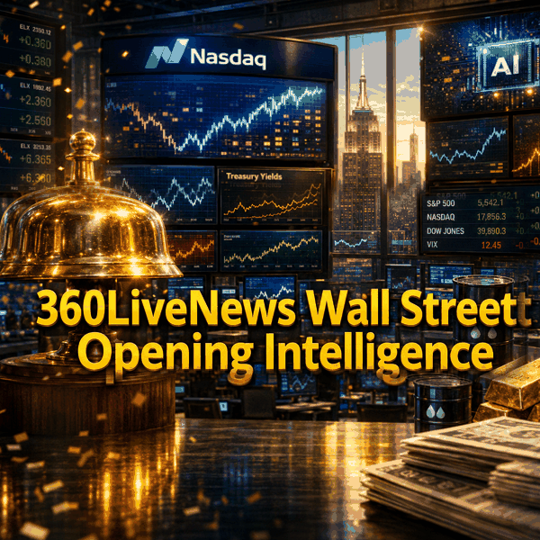 Wall Street Opens Lower as Tech, Energy and Commodities Sell Off, While Small Caps and Chips Buck the Slide