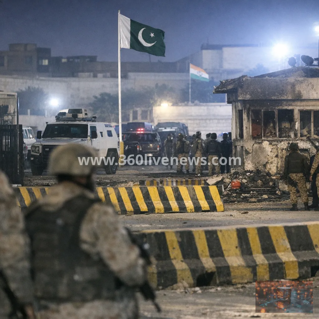 Karachi Rangers compound attack kills four as India rejects Pakistan blame claims