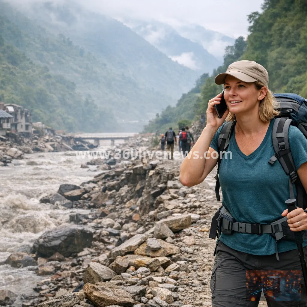 Australian hiker feared missing in Nepal flood zone contacts family while walking toward Kathmandu