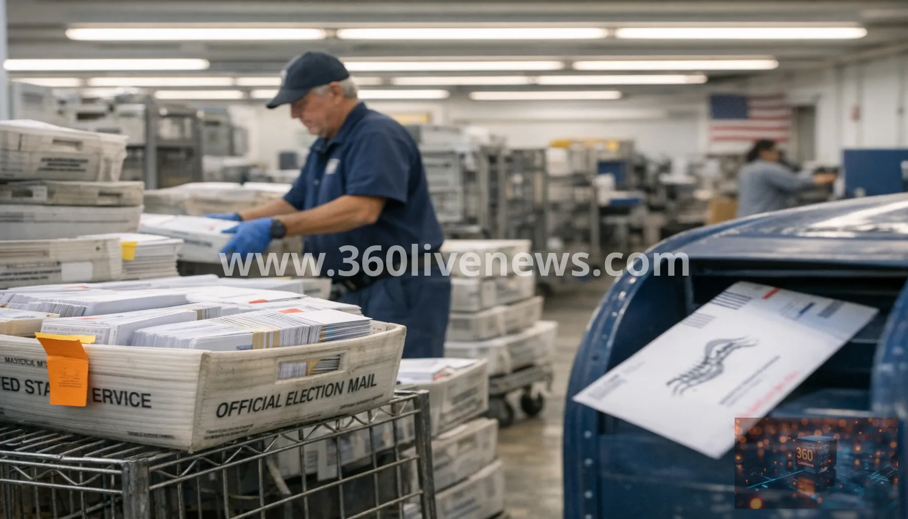 US Postal Service mail-in ballot restrictions take effect amid court fights