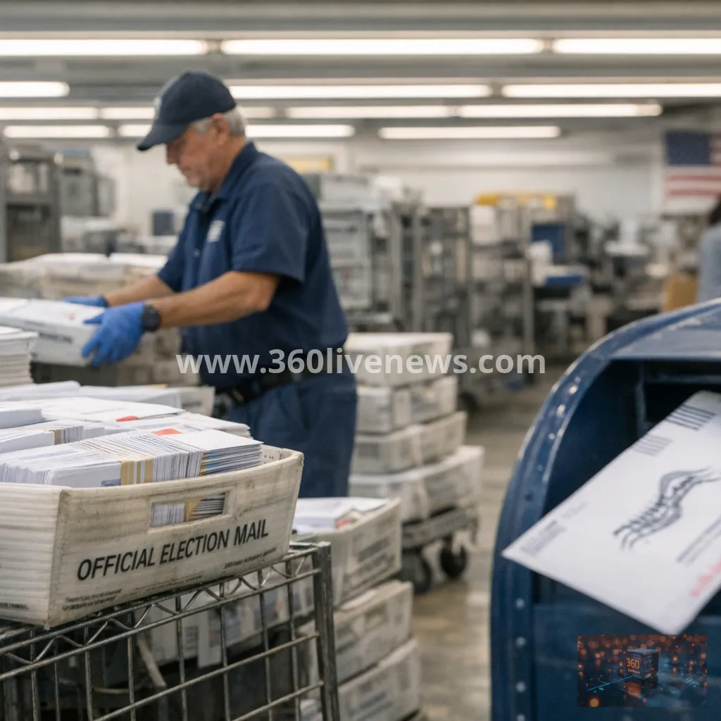 US Postal Service mail-in ballot restrictions take effect amid court fights
