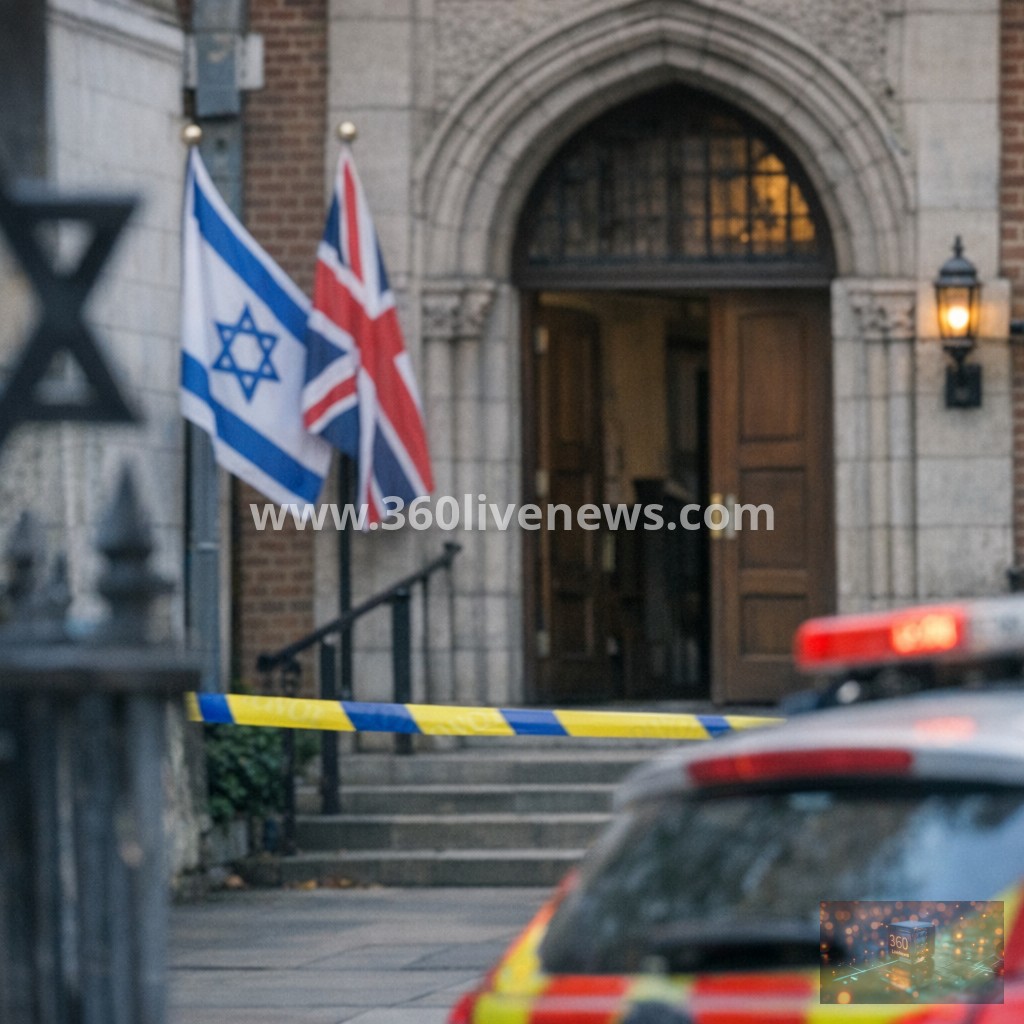 Man charged with attempted murder after stabbing two Jewish men in Golders Green, London