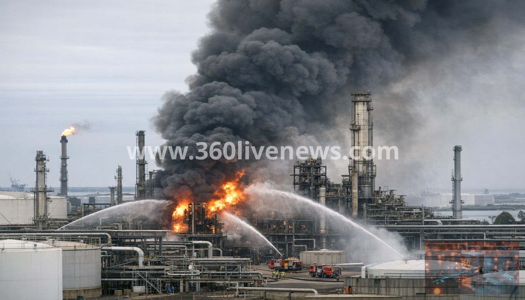 Fire at Viva Energy refinery in Geelong raises fuel supply concerns