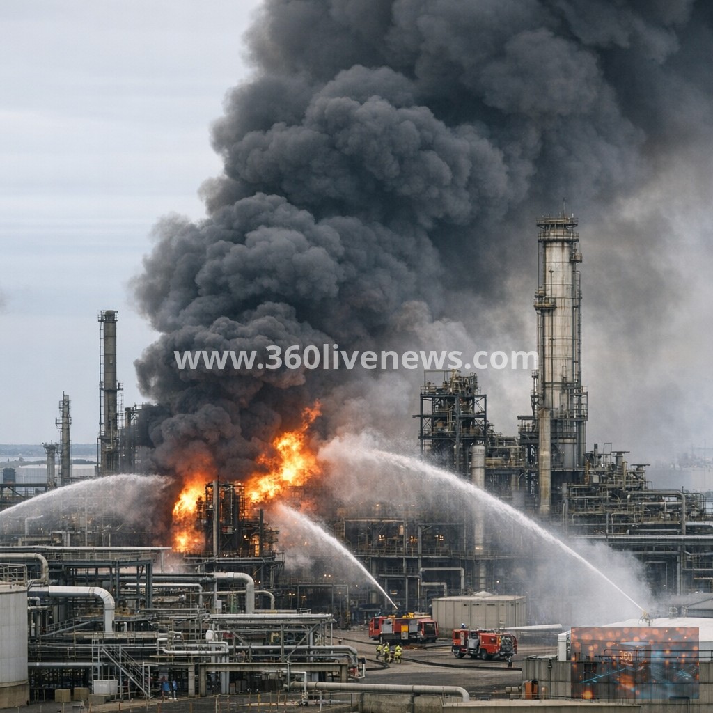 Fire at Viva Energy refinery in Geelong raises fuel supply concerns