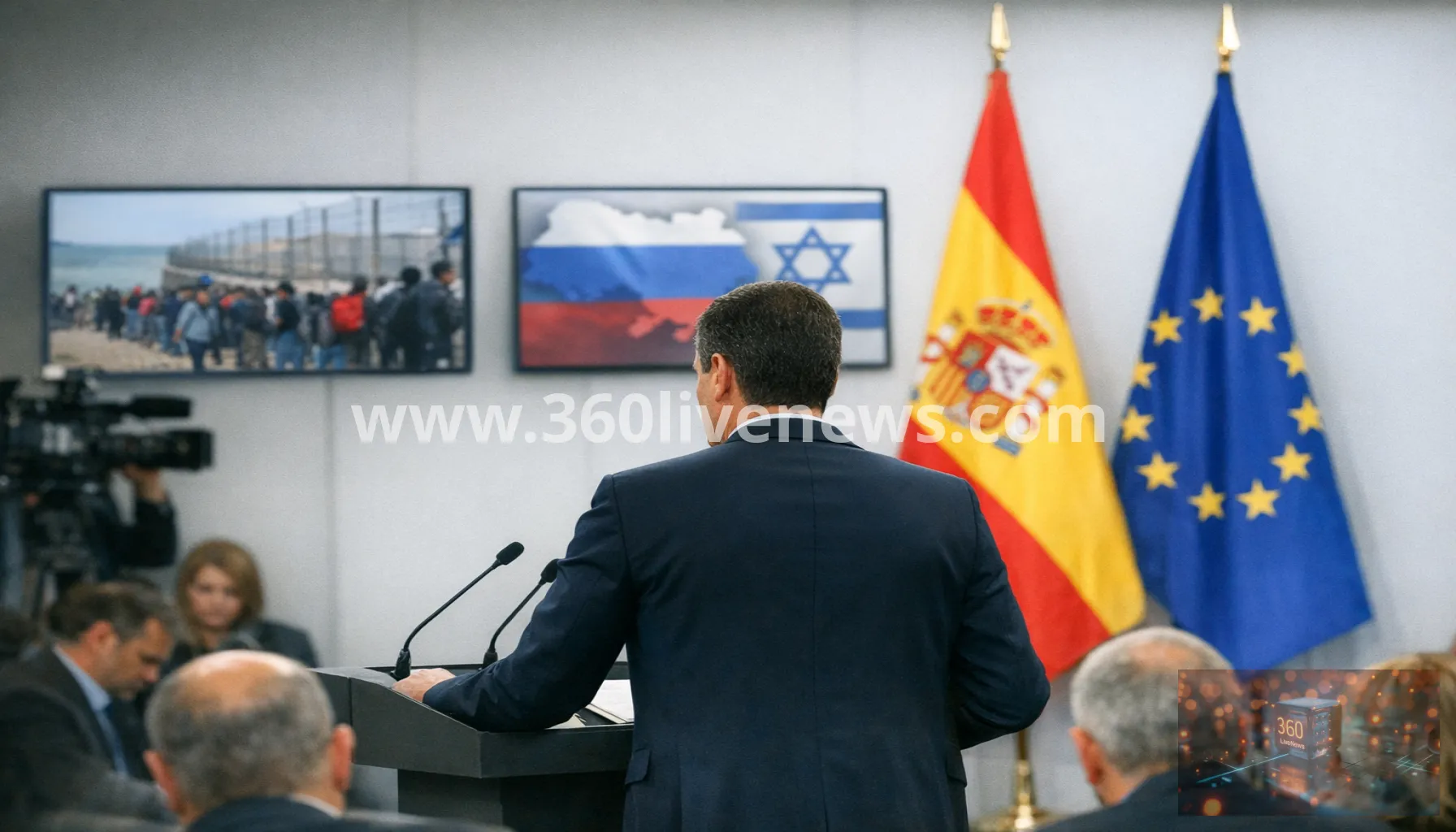 Spain's Sanchez alleges Russia and Israel-linked networks spread Ceuta migrant disinformation