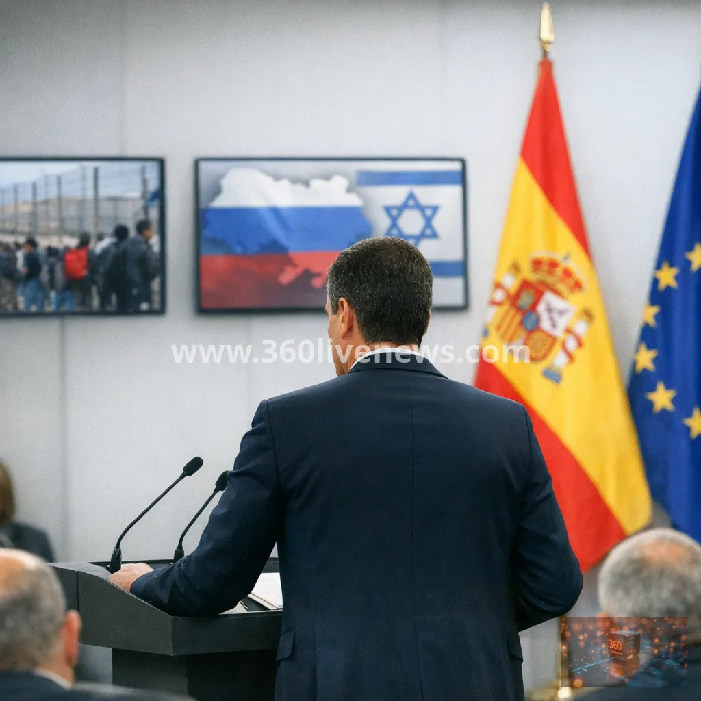 Spain's Sanchez says Russia and Israel spread disinformation on Ceuta crisis