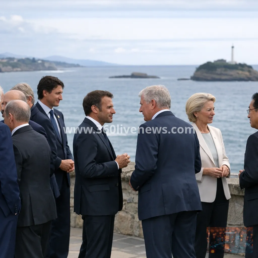 G7 leaders gather in France amid Iran war divisions and supply-chain concerns