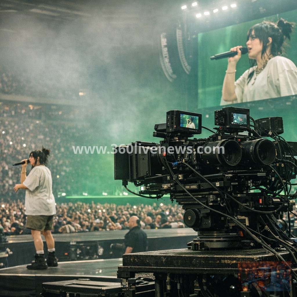 Billie Eilish and James Cameron premiere 3D concert film from Manchester shows