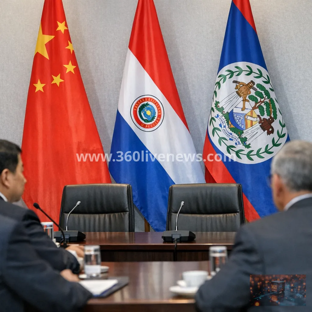 China sanctions Paraguay and Belize ministers over Taiwan ties