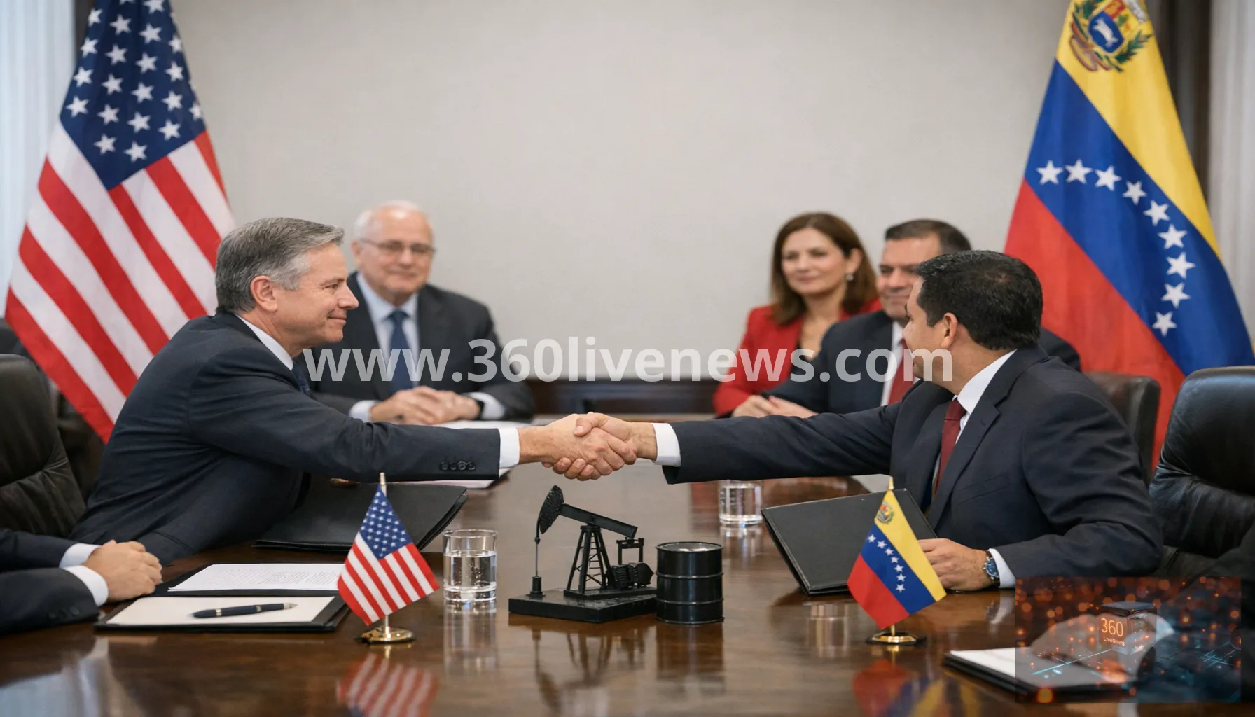 US says it has reached deal for majority control of Venezuelan oil reserves