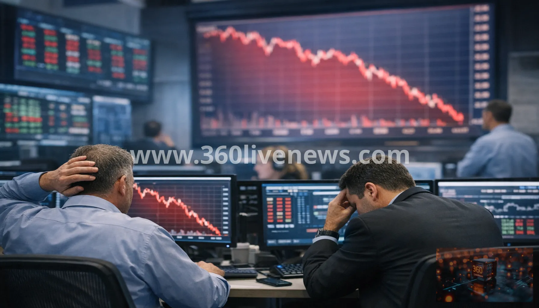US tech stocks tumble as investors fret over AI spending