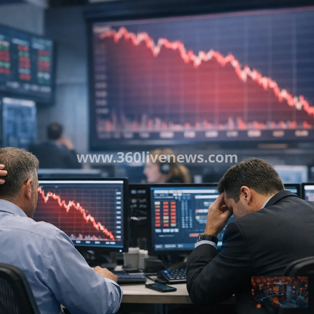 US tech stocks tumble as investors fret over AI spending