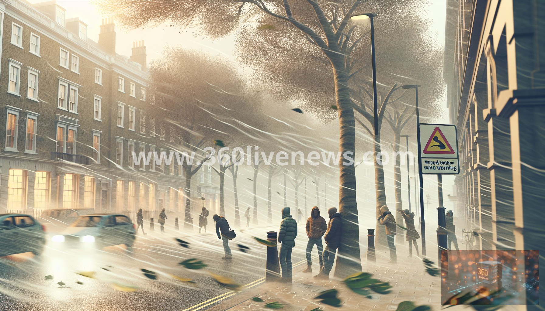 UK Met Office issues yellow warnings for strong winds across northern regions ahead of cold front