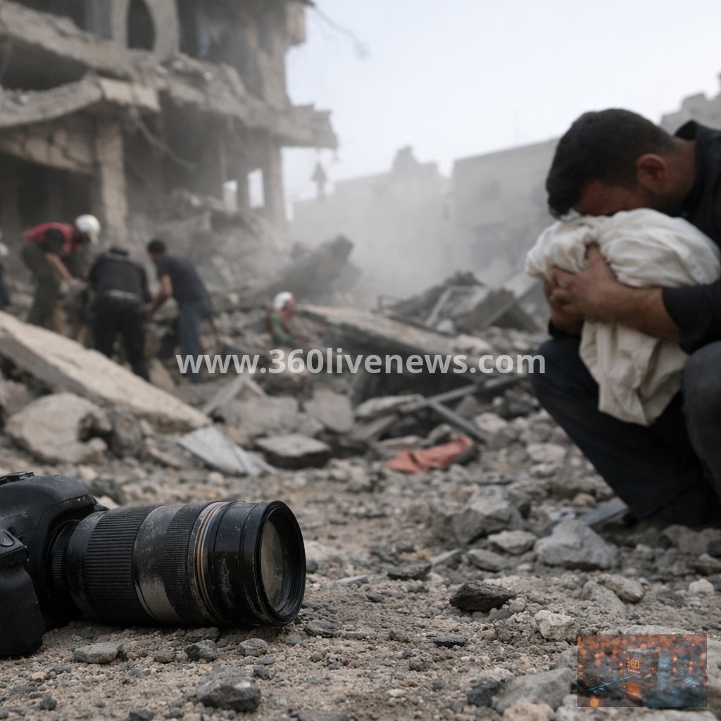 Gaza journalist killed hours after daughter's birth in Israeli air strike