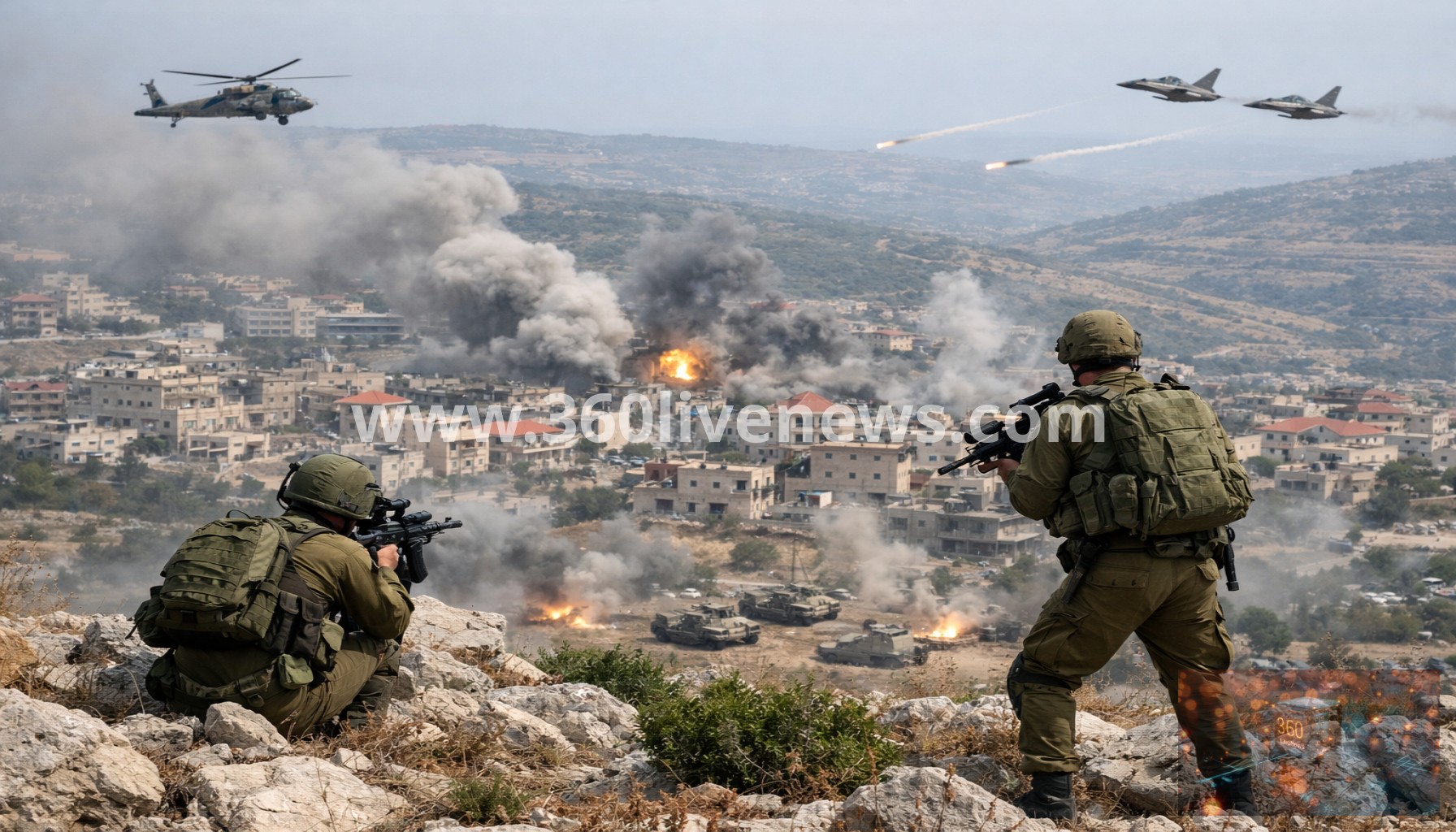 IDF Intensifies Military Operations in Bint Jbeil, Southern Lebanon Against Hezbollah