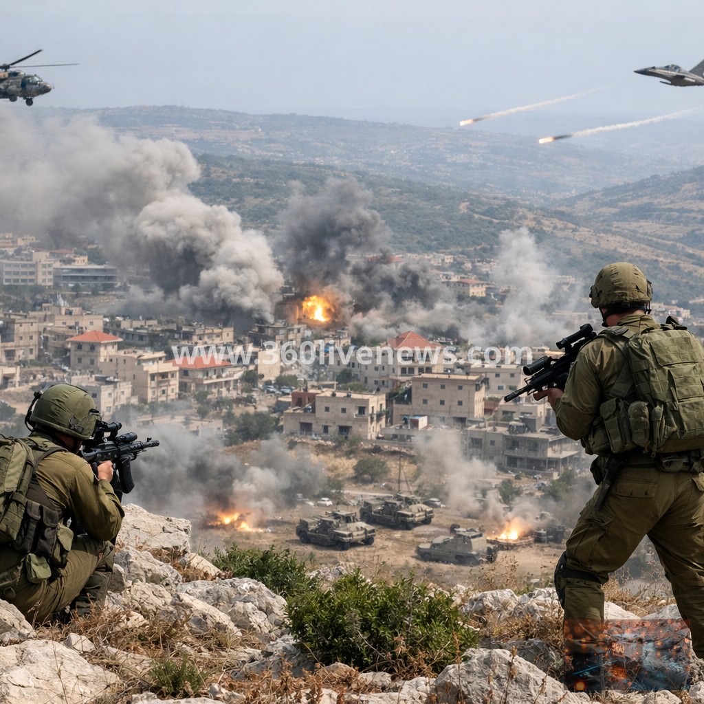IDF Intensifies Military Operations in Bint Jbeil, Southern Lebanon Against Hezbollah