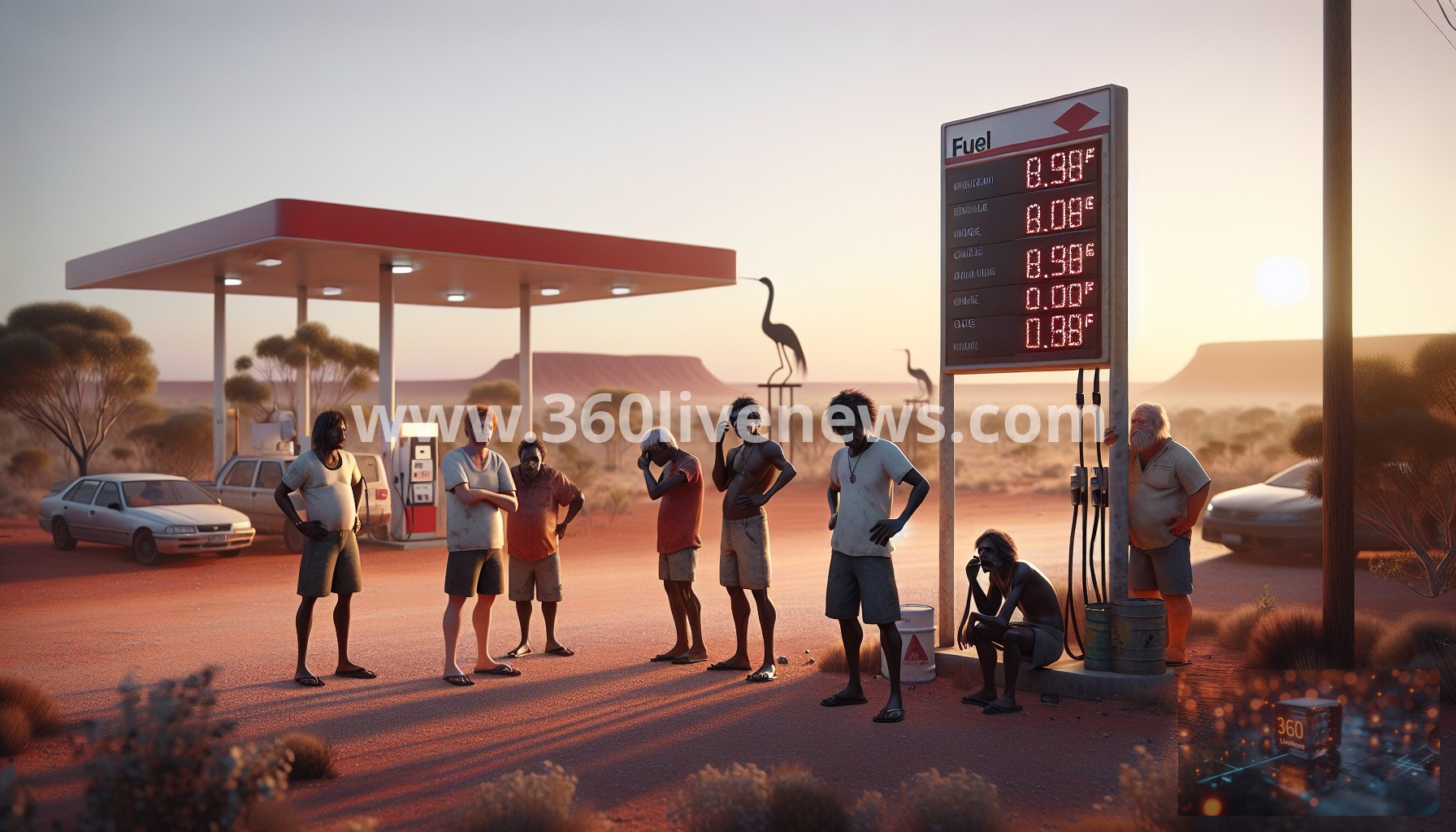 Fuel prices in Northern Territory remote areas near $4 per litre for diesel amid concerns over rising costs and global oil supply fears