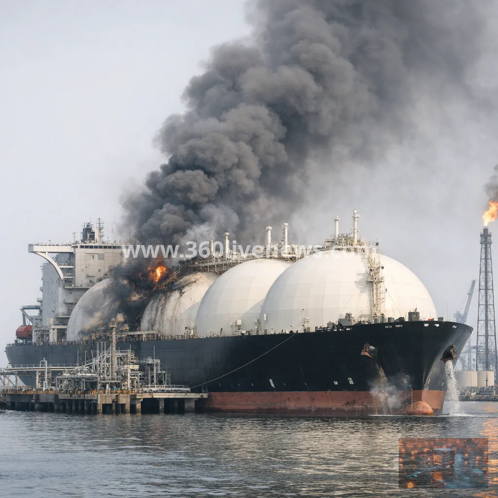 Fire and blast at Egypt's Damietta port LNG terminal as operations resume overnight