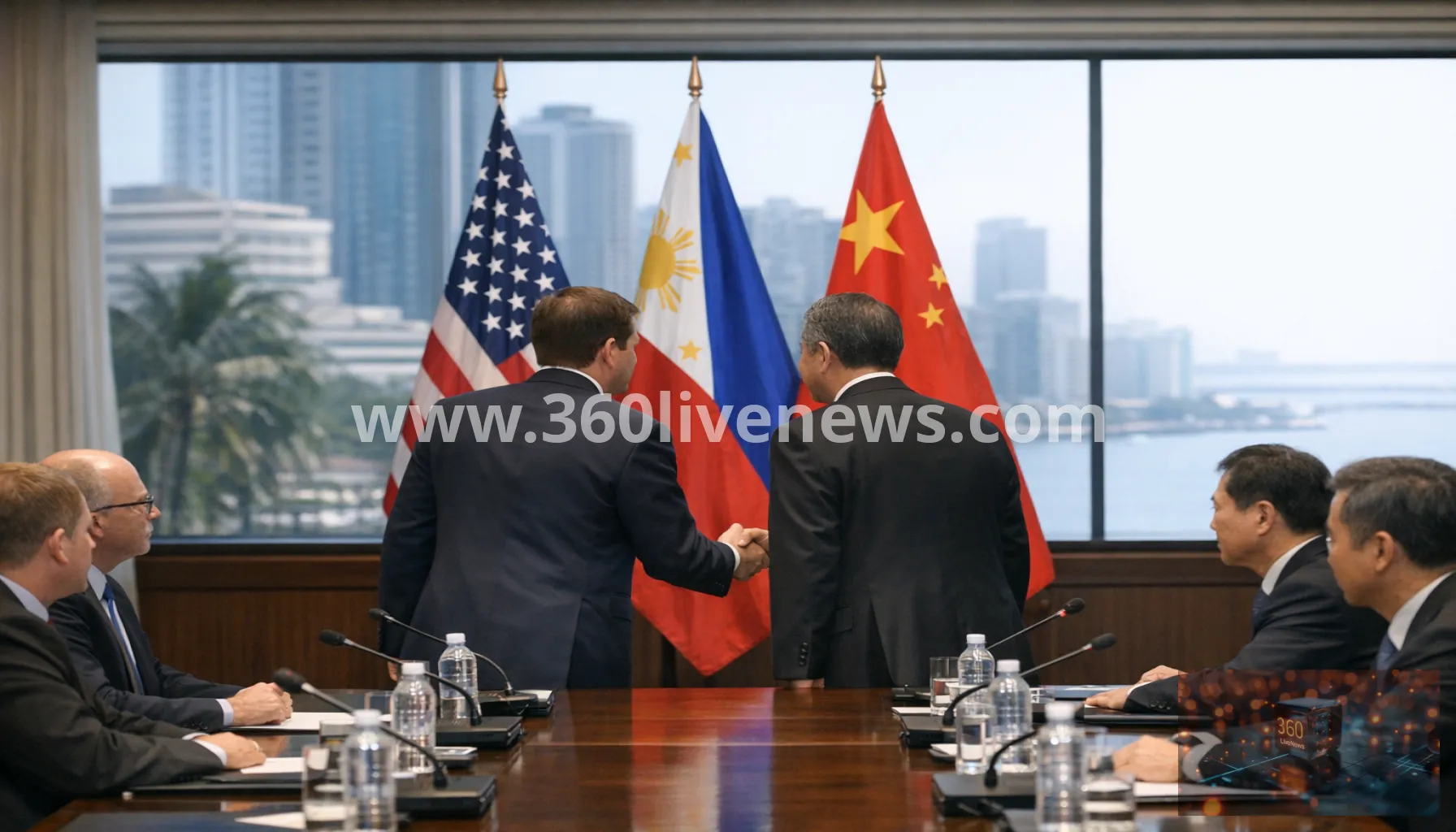 Rubio and Wang Yi meet in Manila as US and China seek to manage tensions