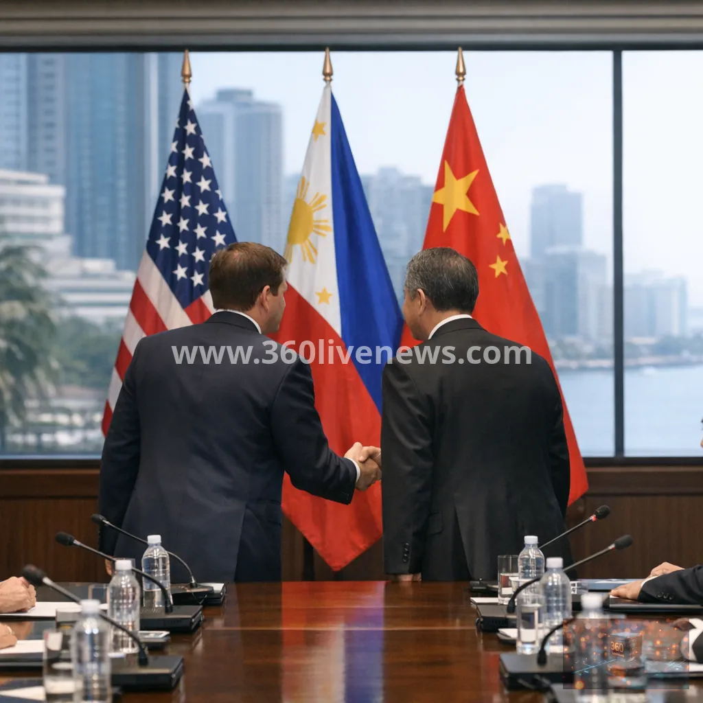 Rubio and Wang Yi meet in Manila as US and China seek to manage tensions