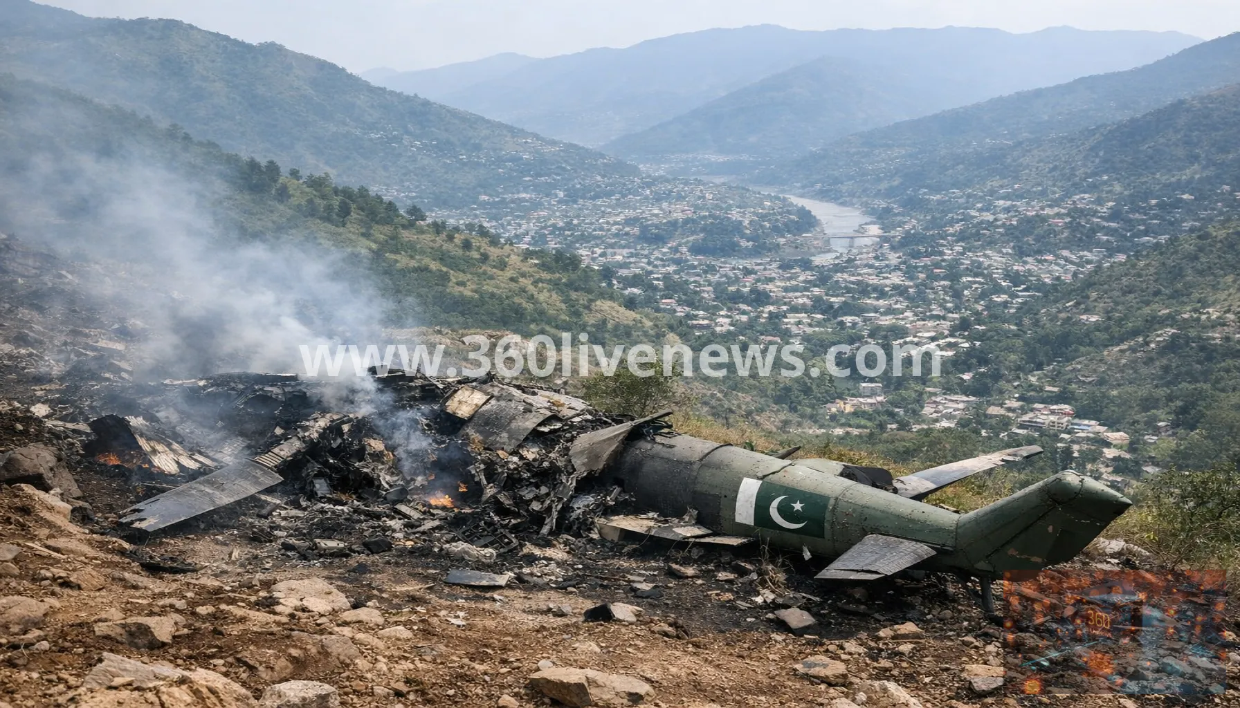 Pakistan military helicopter crash in Muzaffarabad kills at least 22