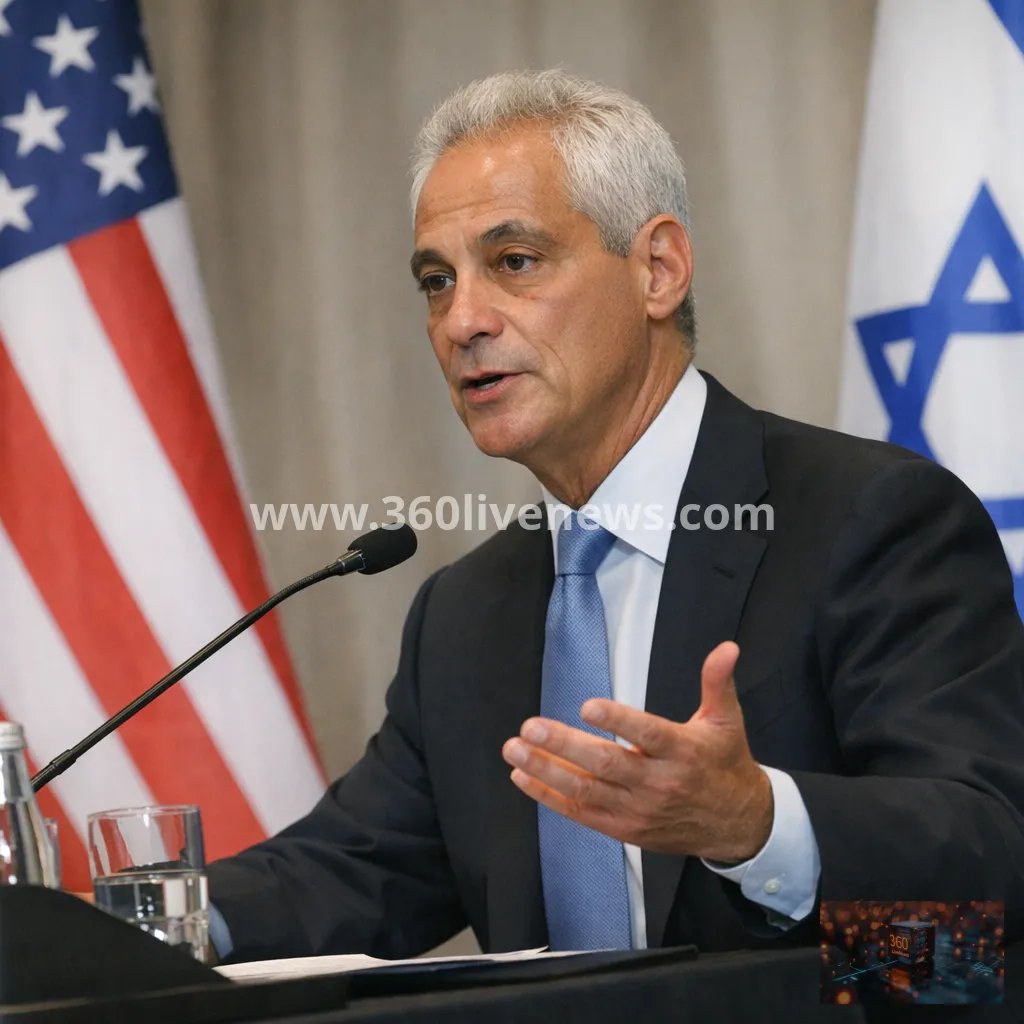 Rahm Emanuel says Israel should no longer expect unconditional US aid