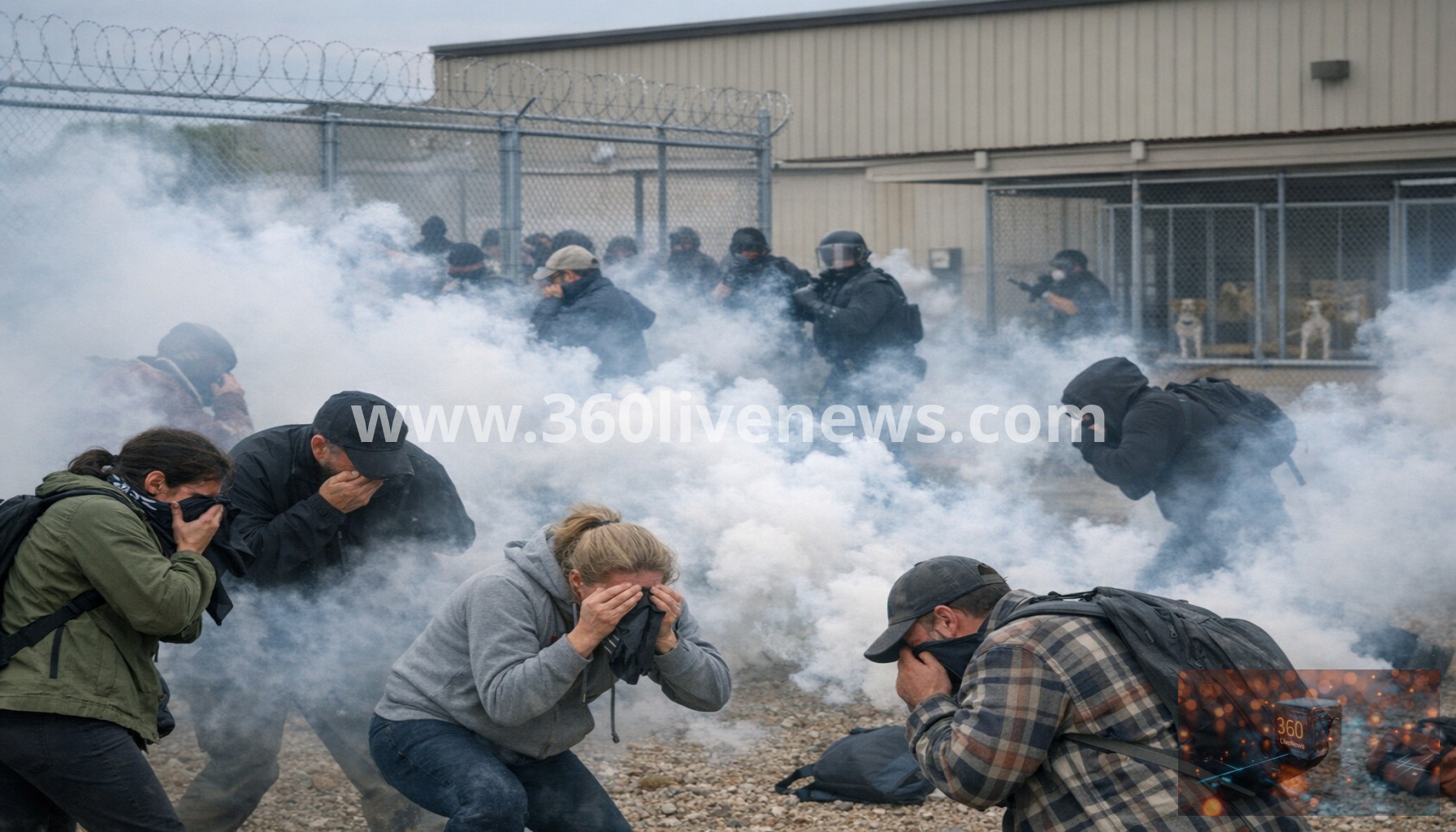 Activists Tear-Gassed at Failed Raid of Beagle Research Facility in Wisconsin