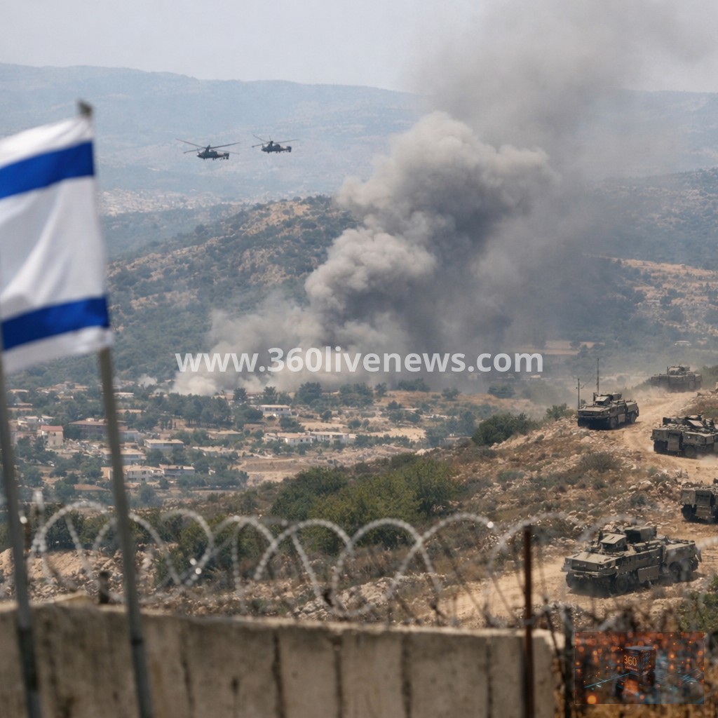 Israel expands ground offensive in south Lebanon and orders new evacuations