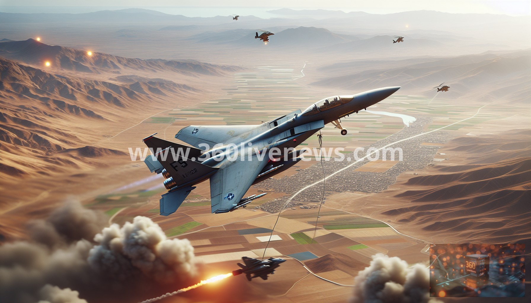 US F-15E fighter jet shot down over Iran, search and rescue operation underway for two pilots