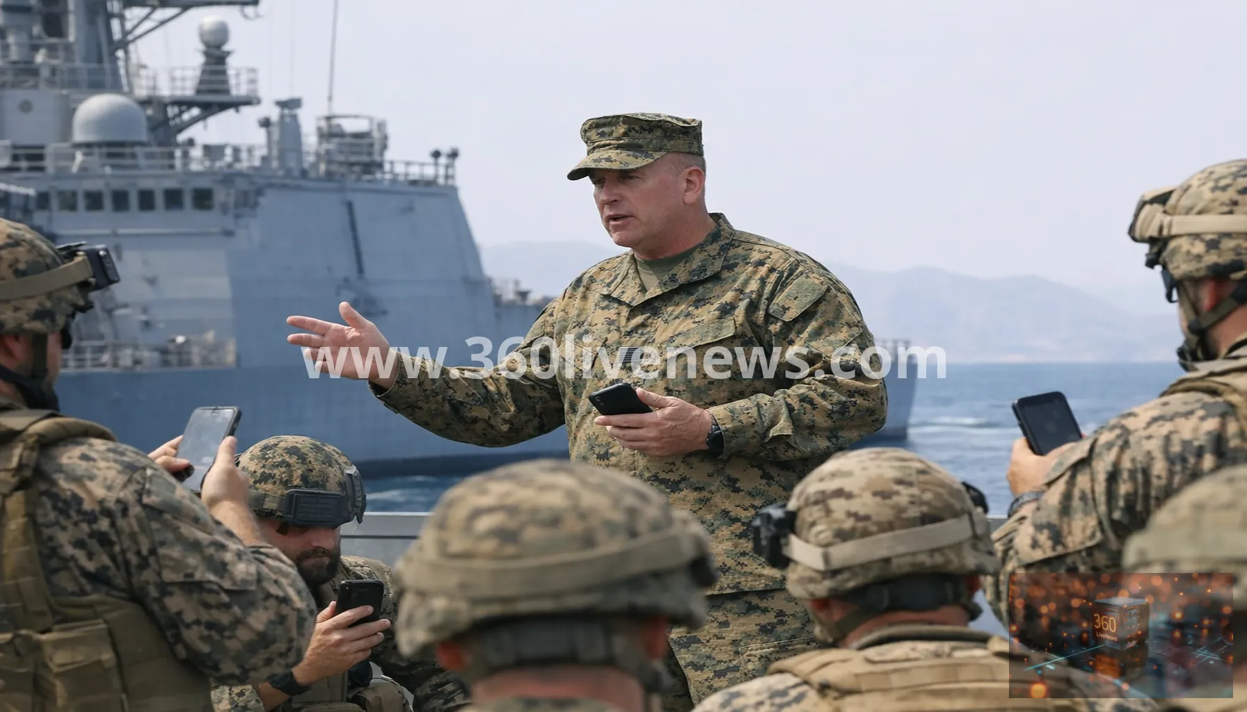 US commander warns troops over phone use amid Iran war