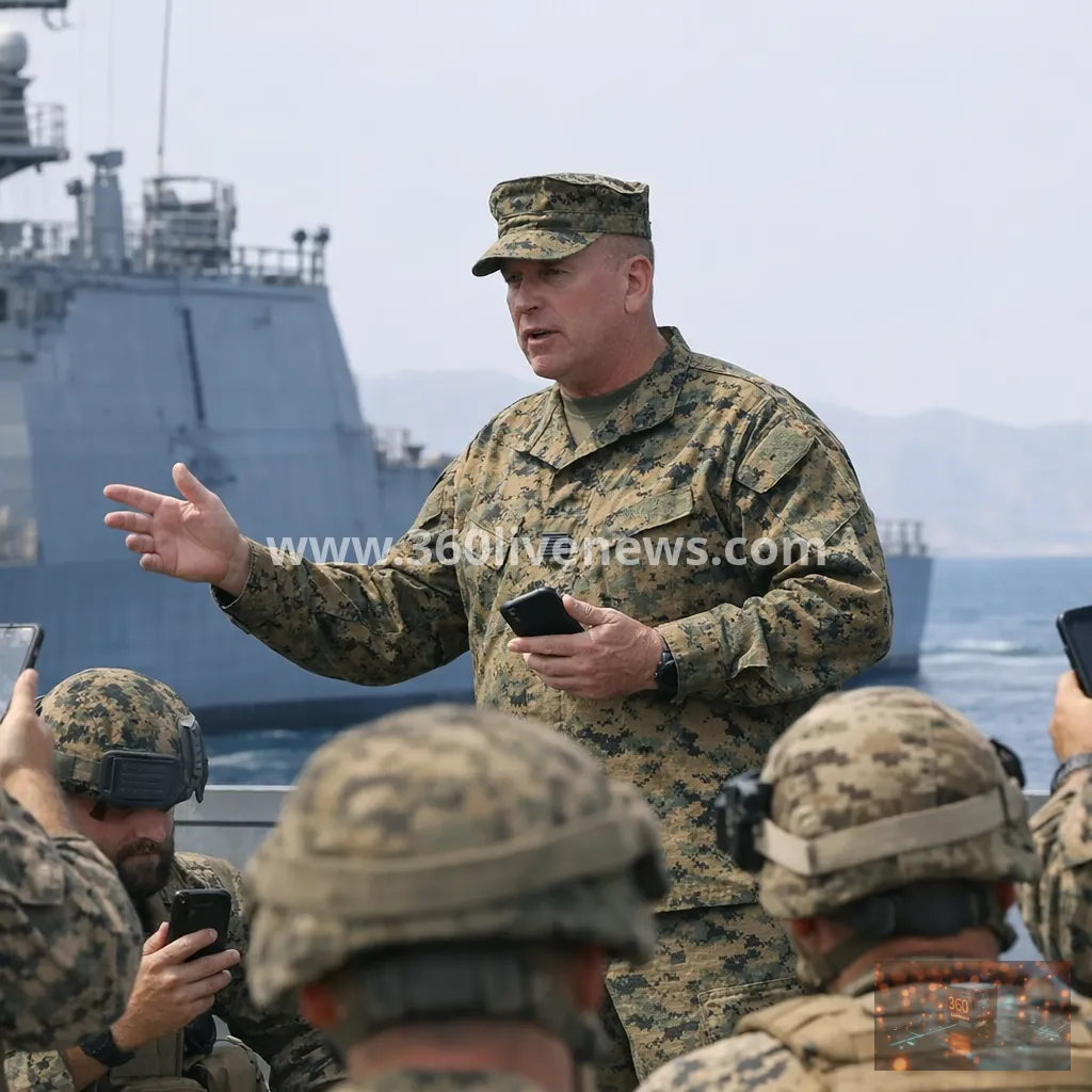 US commander warns troops over phone use amid Iran war