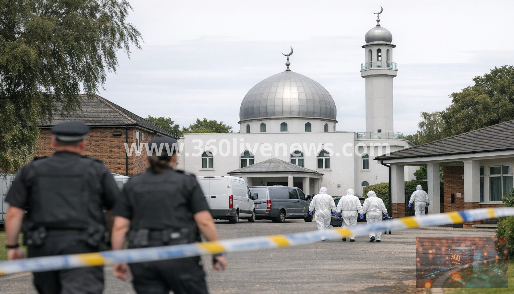 Police conclude search at religious group headquarters in Cheshire after arrests