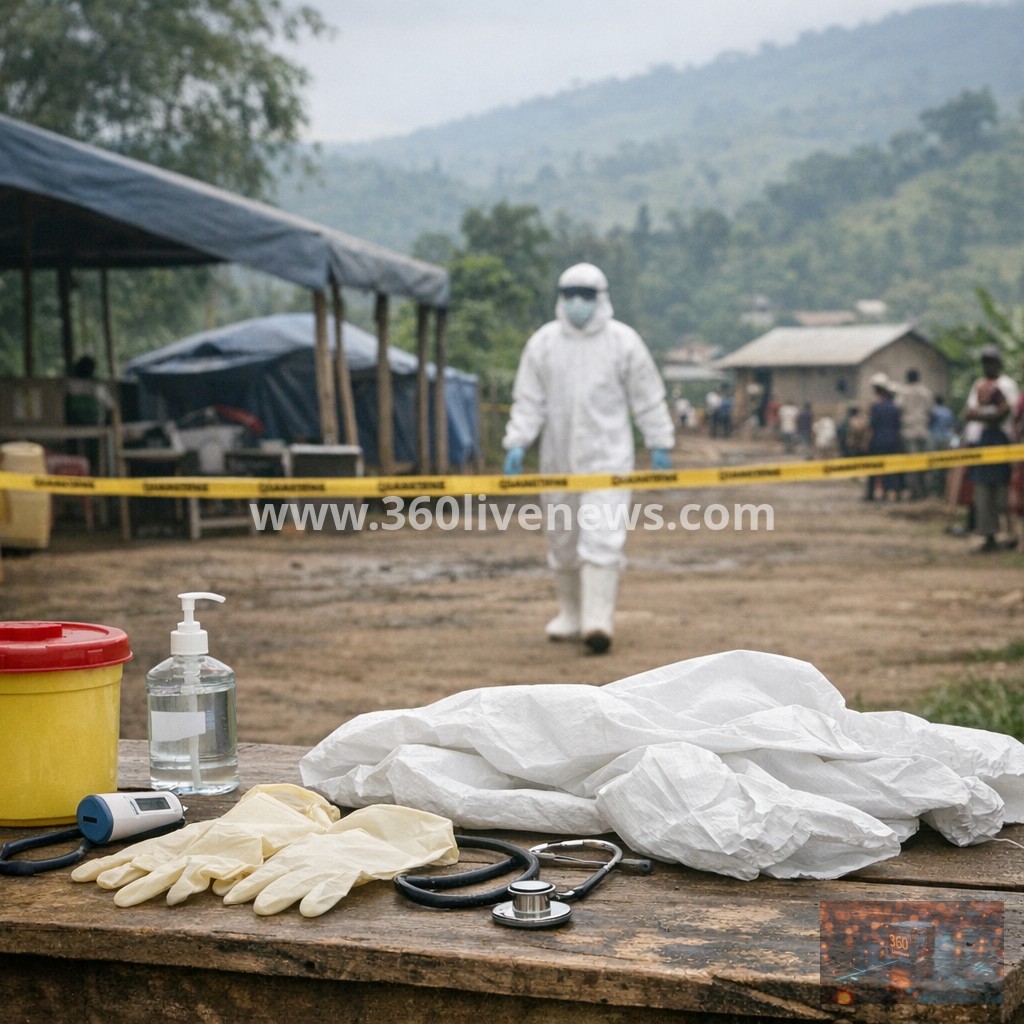 DR Congo Ebola cases rise above 900 suspected infections