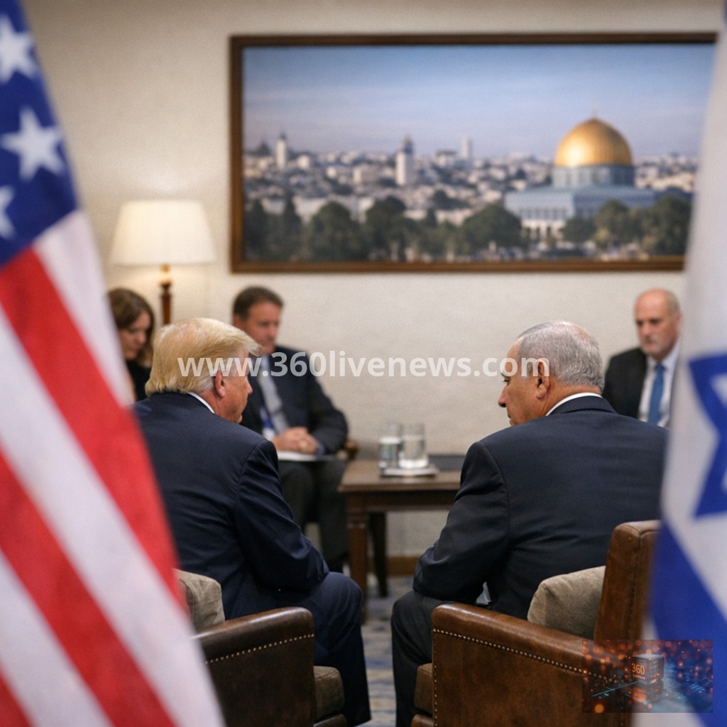 Trump endorses Netanyahu and warns the U.S. may have to act on Iran
