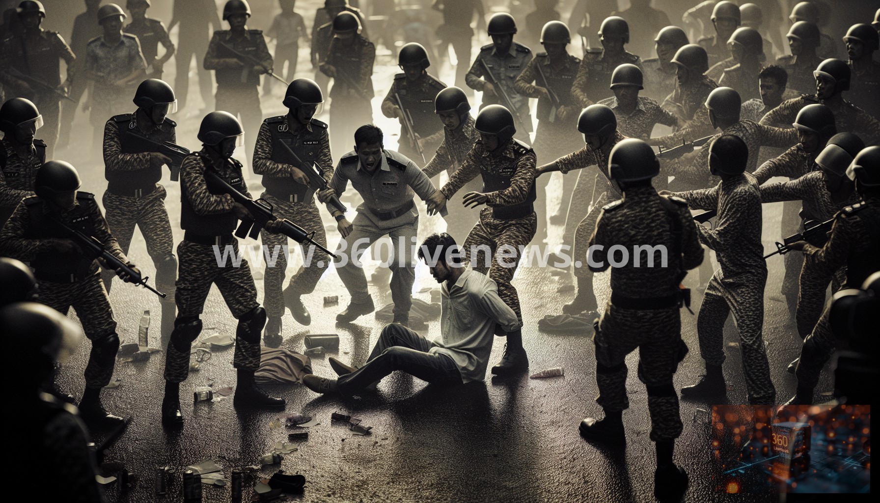 Malaysian police arrest student for suspected desecration of the Koran amid rising social unrest and concerns over religious sensitivities