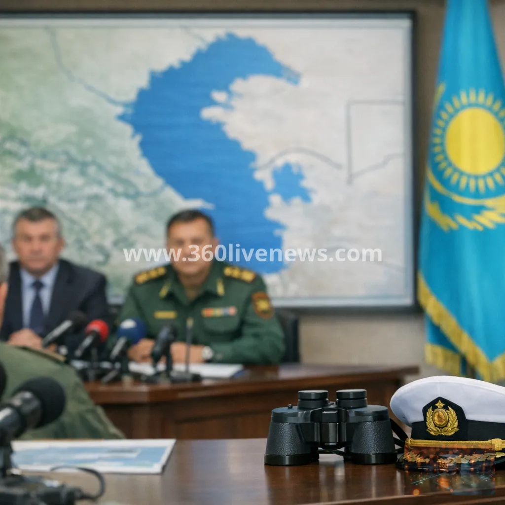 Nine Kazakh soldiers die in Caspian Sea training accident as search continues for 10 missing