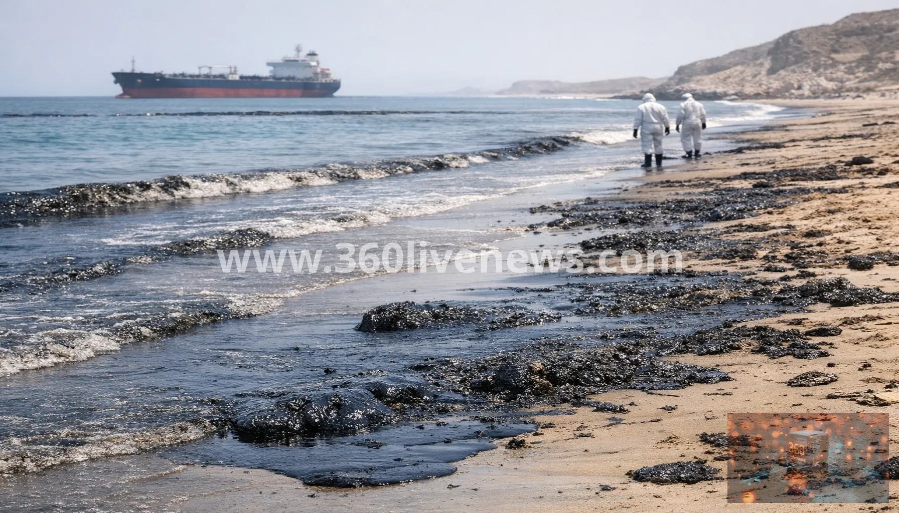 Oil spill from tanker off Oman reaches mainland beaches