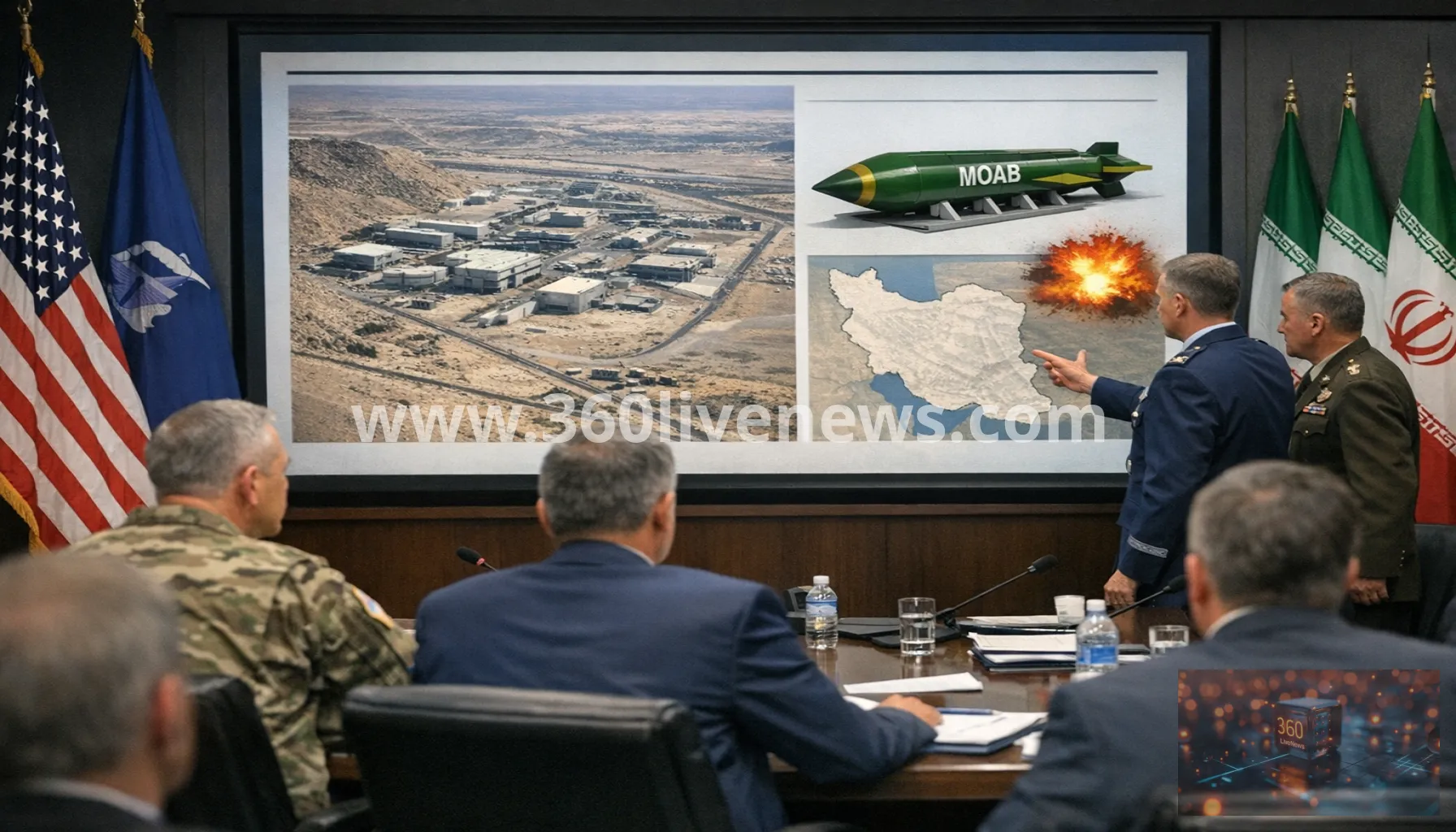 US military plans for possible strike on Iran using MOAB, report says