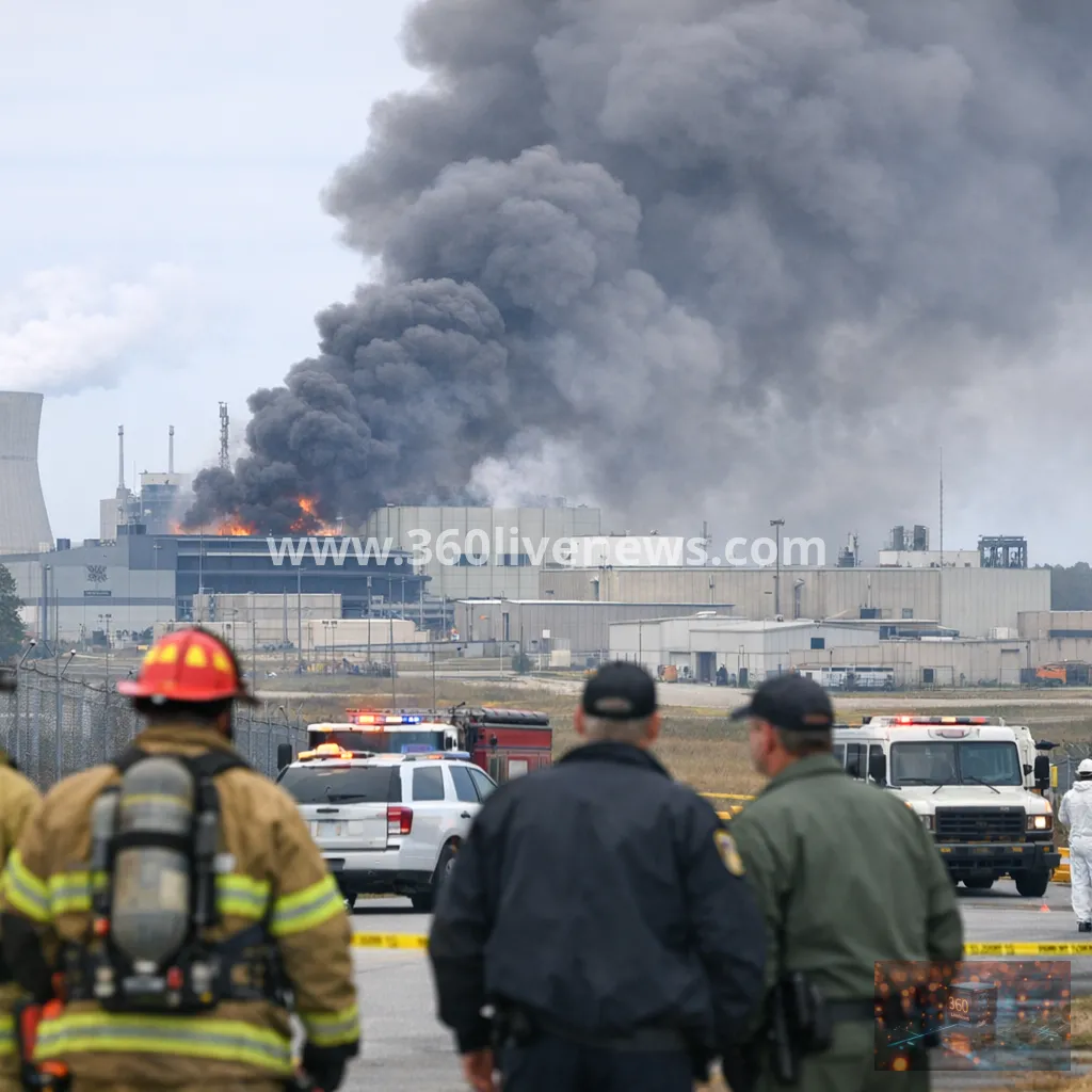 Emergency declared after fire at Savannah River nuclear laboratory in South Carolina