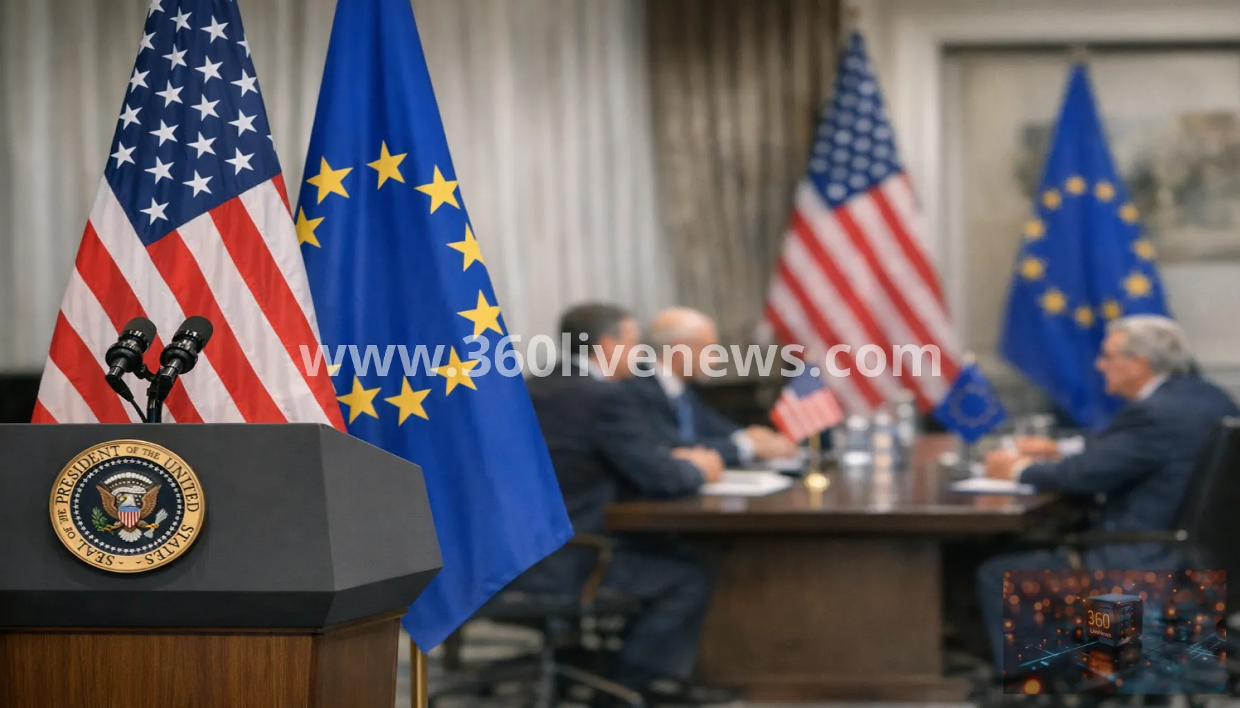 Trump threatens EU investigation and tariff over tech fines