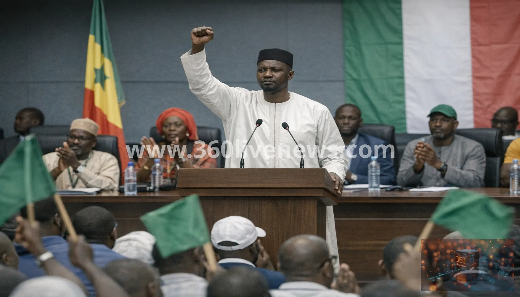 Senegal's Sonko re-elected to lead Pastef amid rift with President Faye