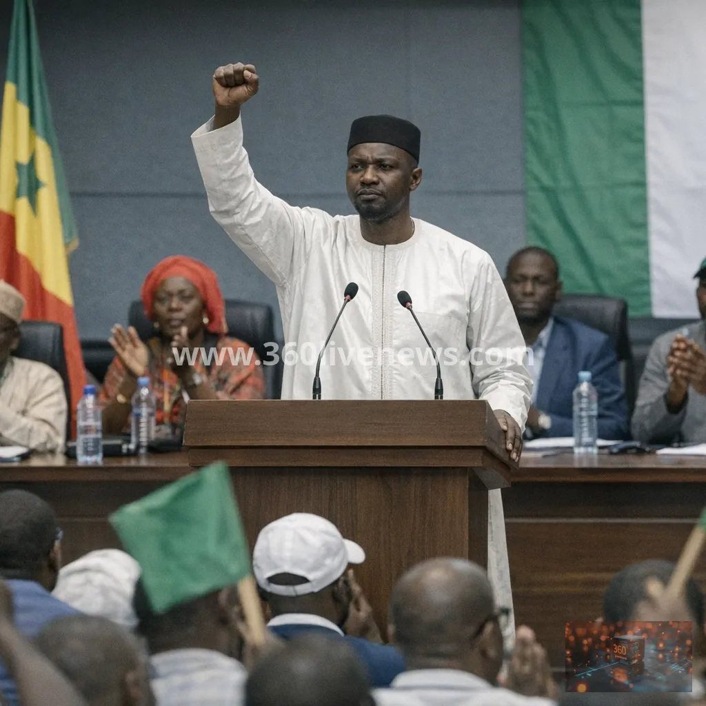 Senegal's Sonko re-elected to lead Pastef amid rift with President Faye