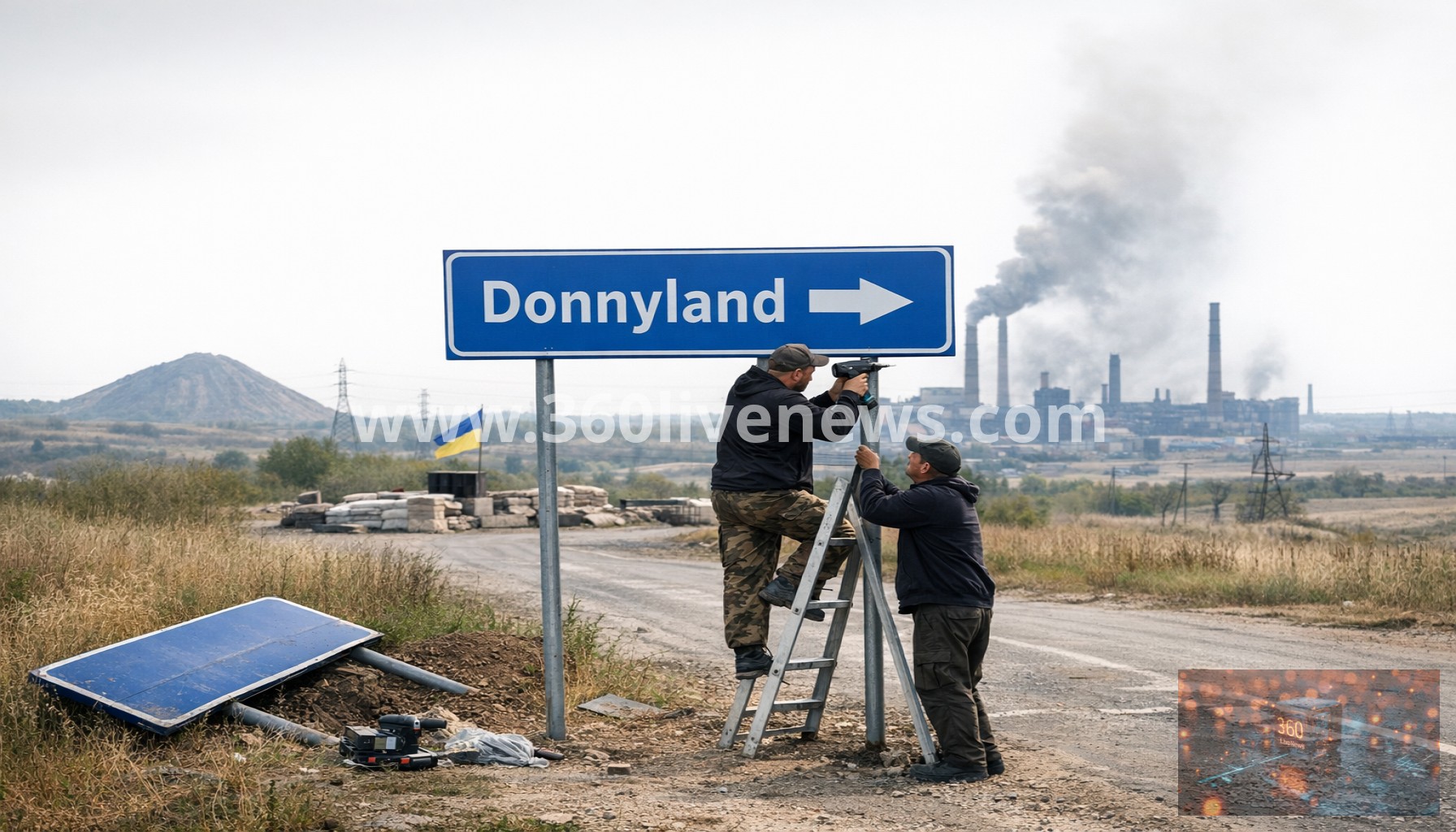 Ukraine Proposes Renaming Part of Donbas in Honor of Donald Trump