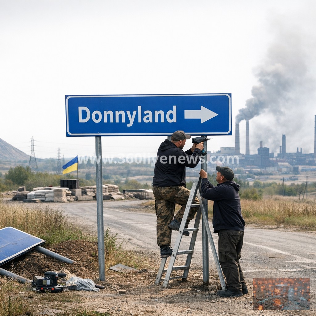 Ukraine Proposes Renaming Part of Donbas in Honor of Donald Trump
