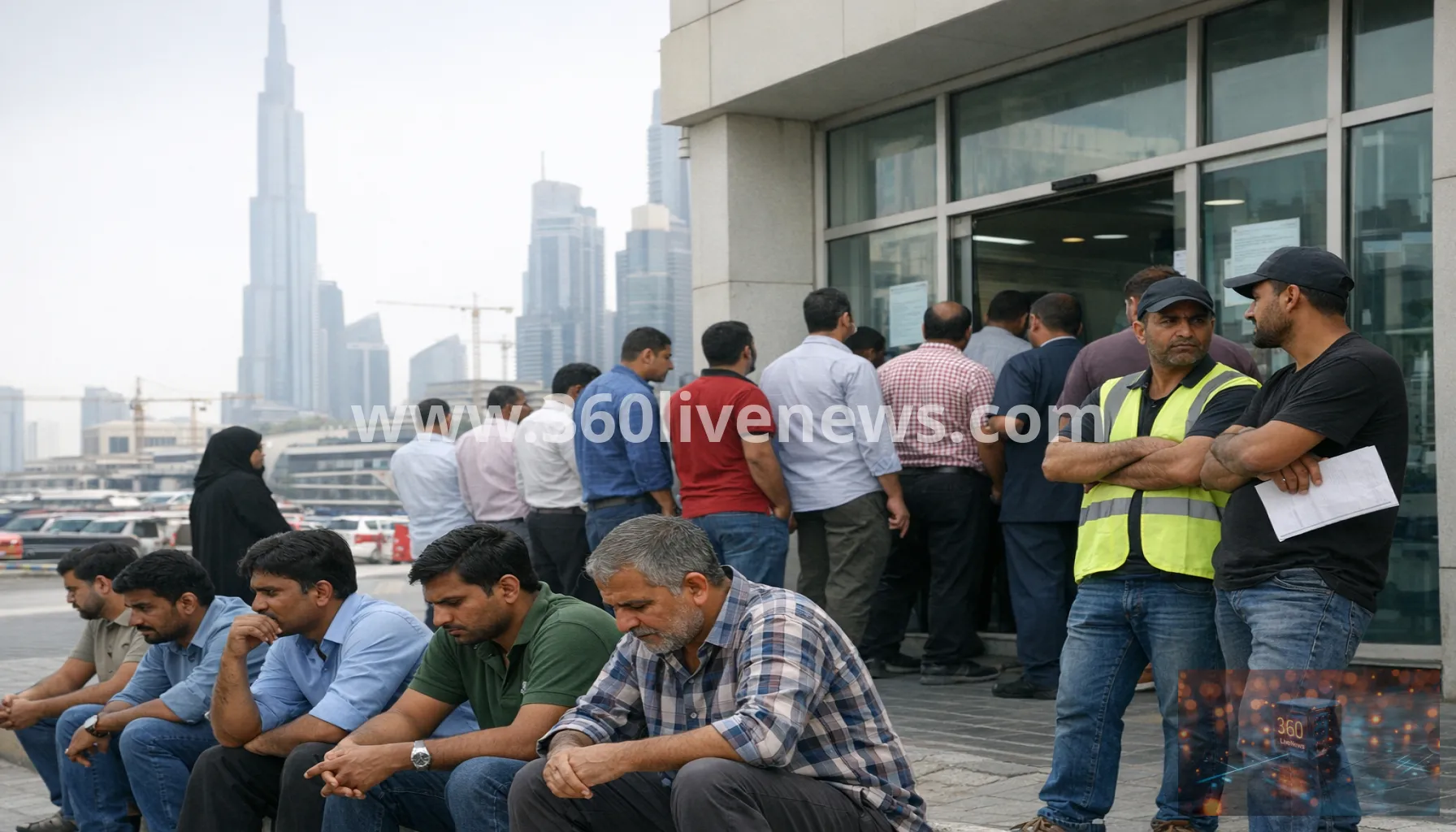 Dubai job market slows as Iran war spillover hits migrant workers